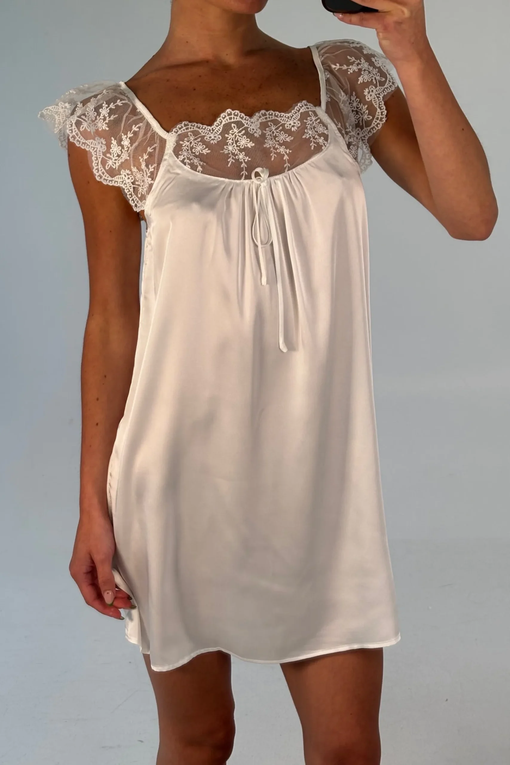 11:11 Mini Dress Pearl