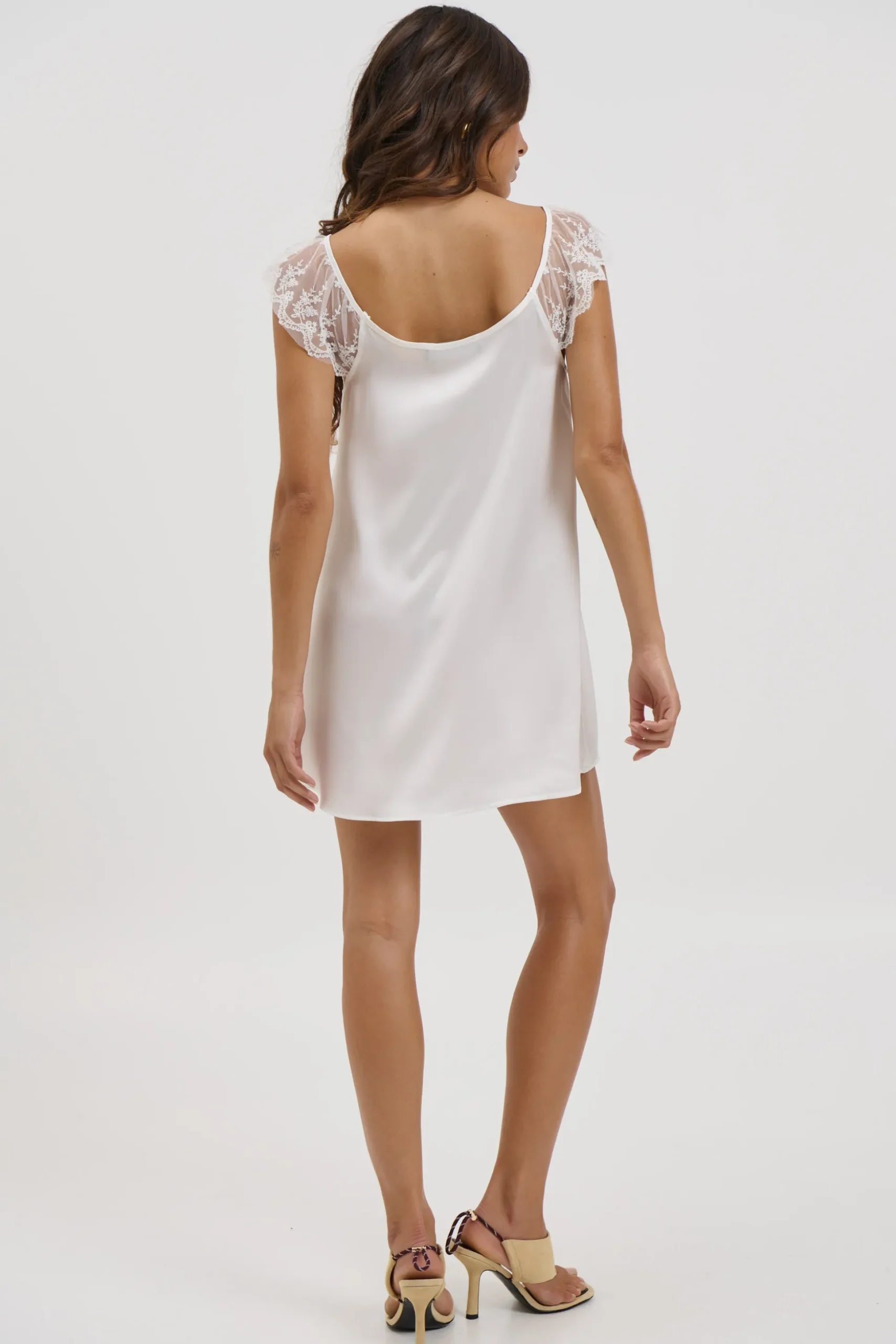 11:11 Mini Dress Pearl