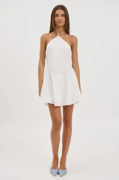 Abia Mini Dress White