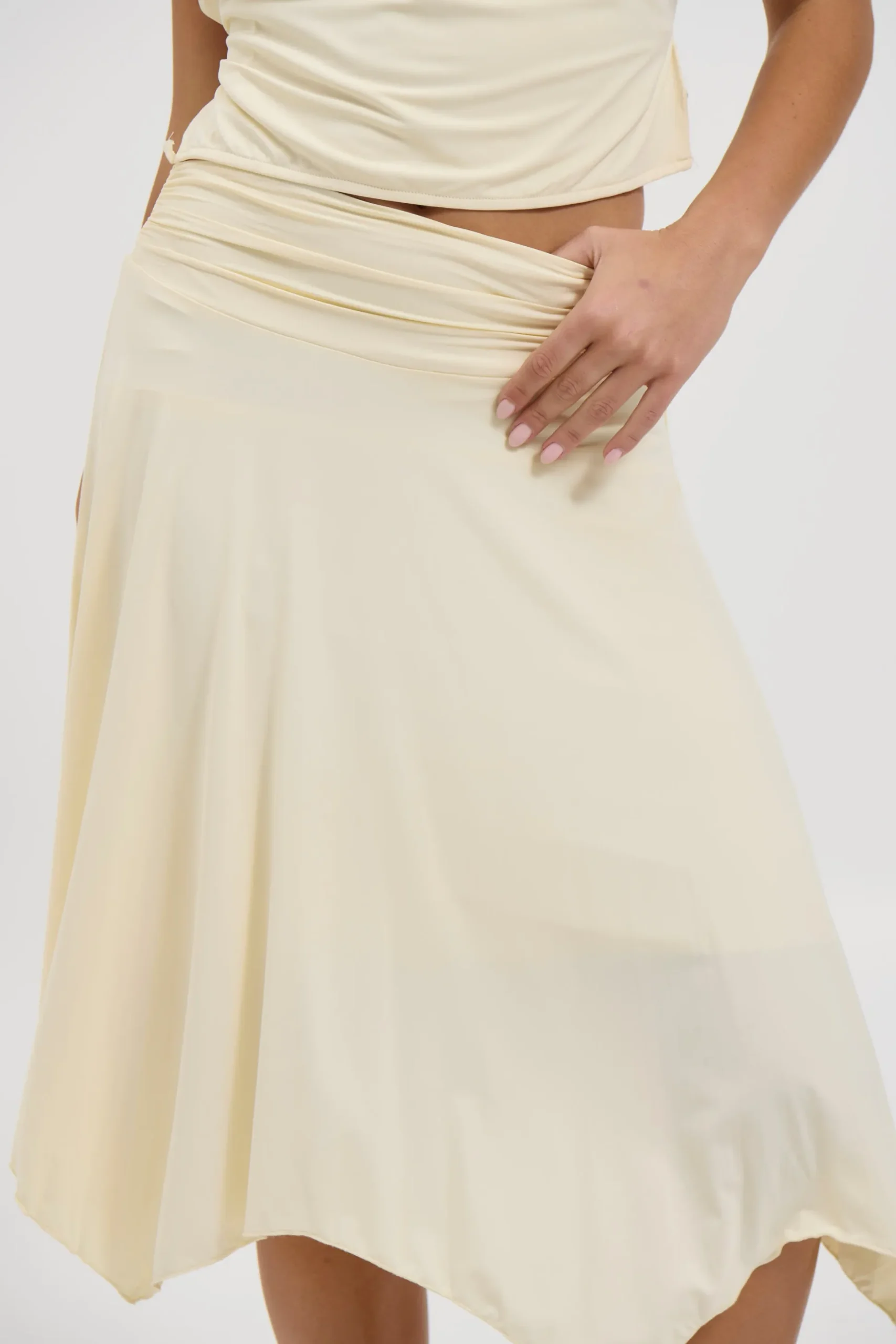 Adeline Midi Skirt Butter