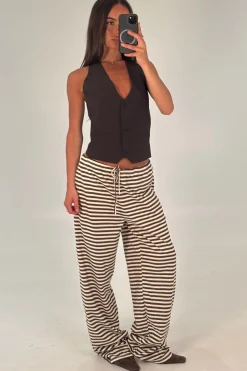 Aimee Waistcoat Coffee