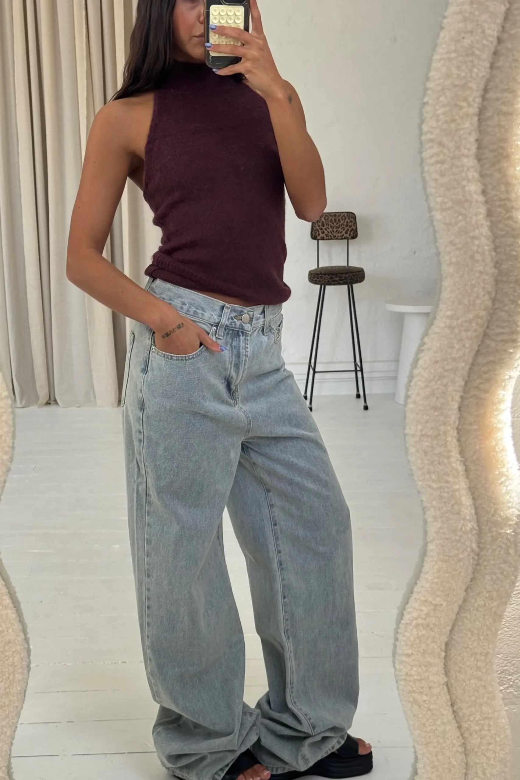 Albie Jean Vintage Blue