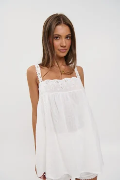 Alora Lace Set White