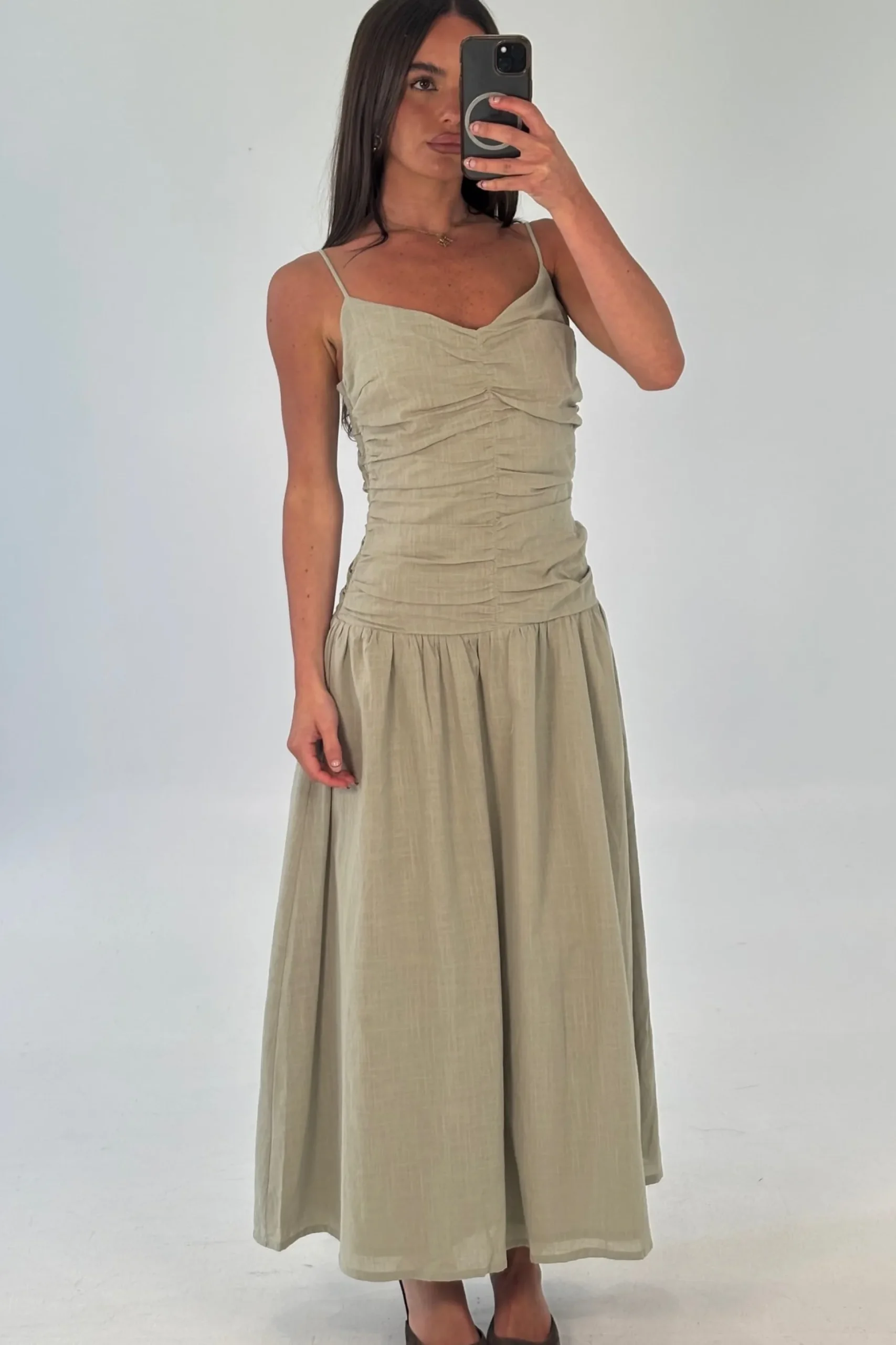 Amity Midi Dress Sage