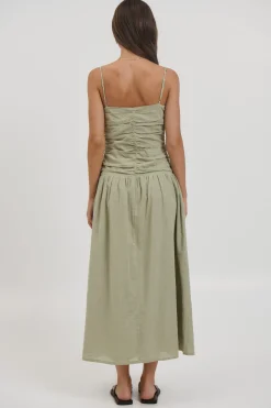 Amity Midi Dress Sage