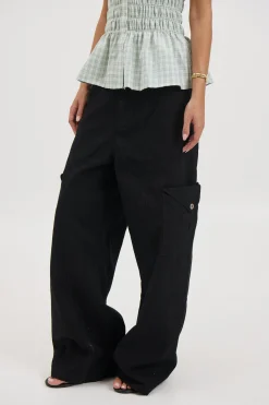 Annie Cargo Pant Black