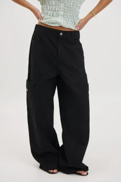 Annie Cargo Pant Black