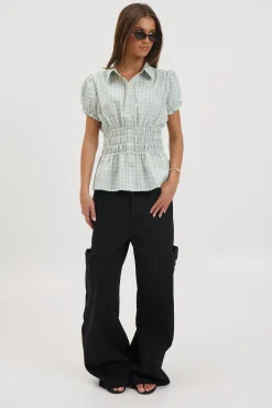 Annie Cargo Pant Black