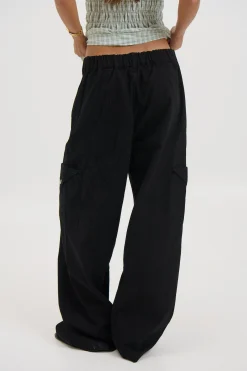 Annie Cargo Pant Black