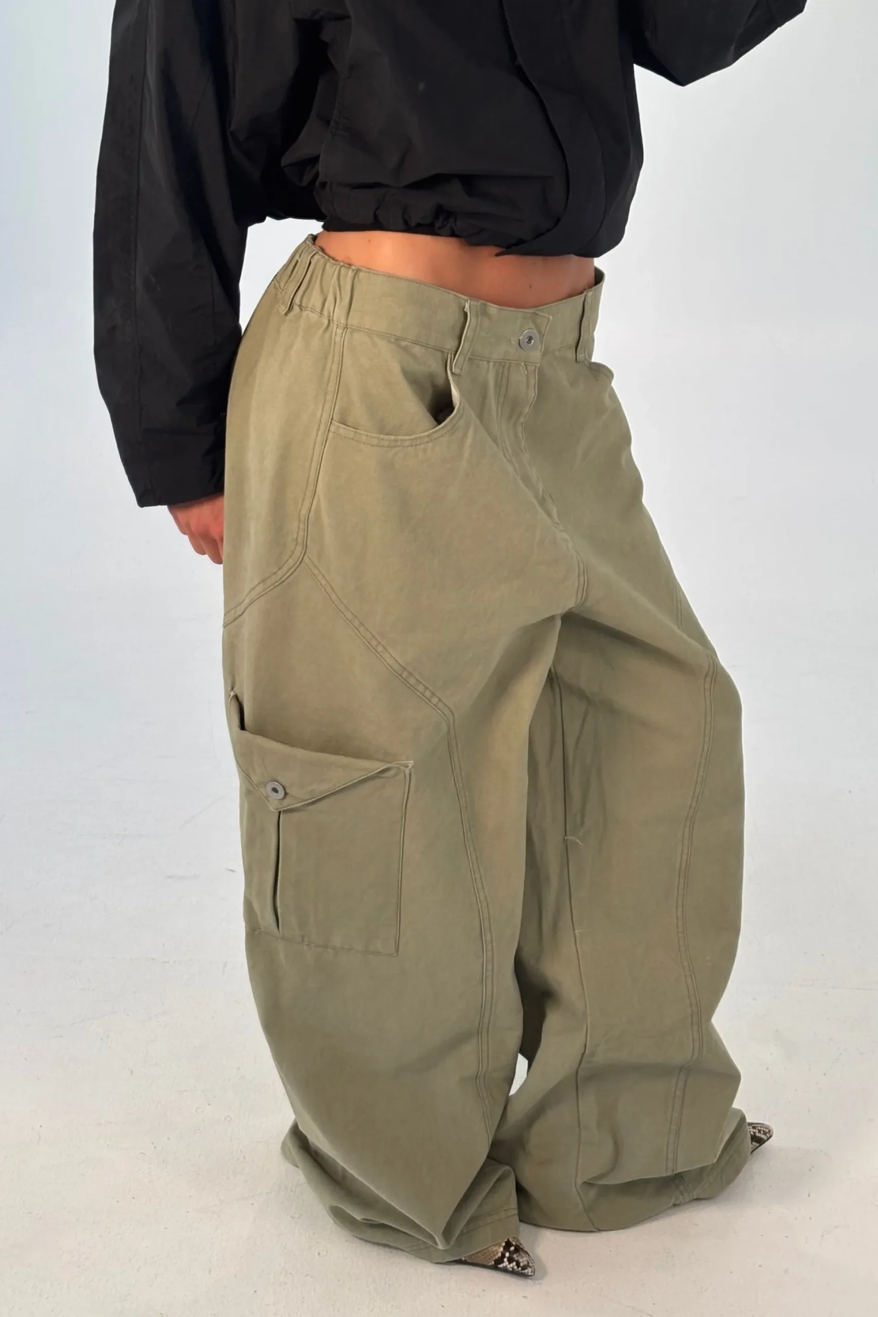 Annie Cargo Pant Khaki