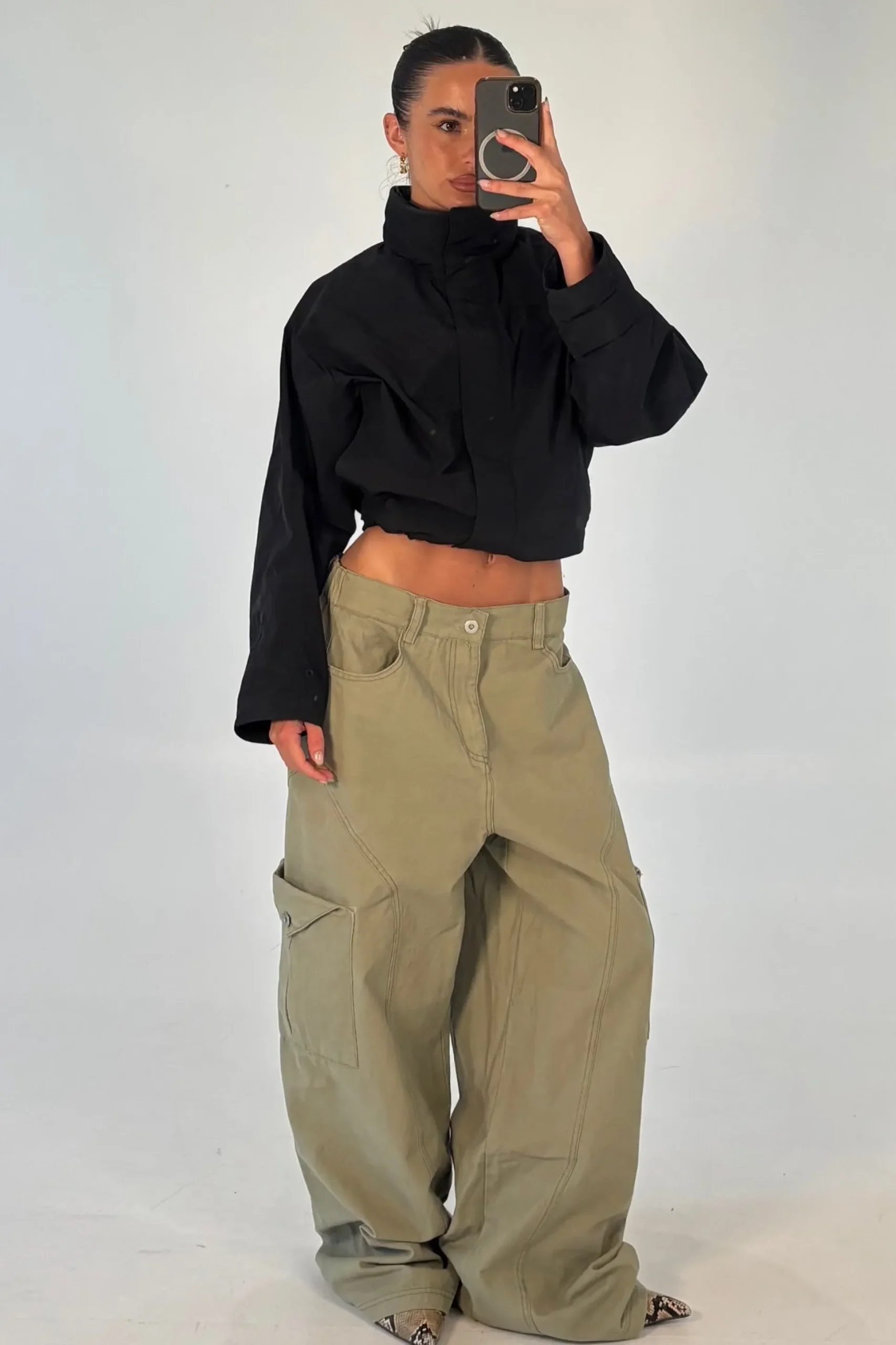 Annie Cargo Pant Khaki
