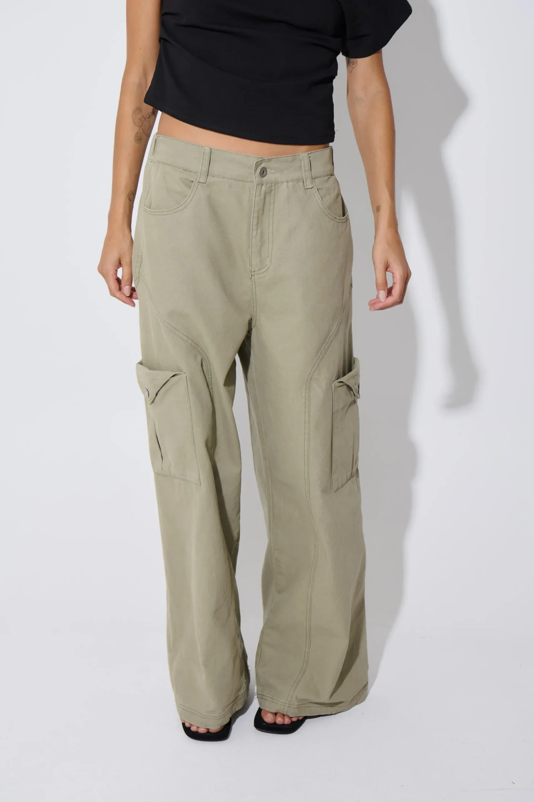 Annie Cargo Pant Khaki