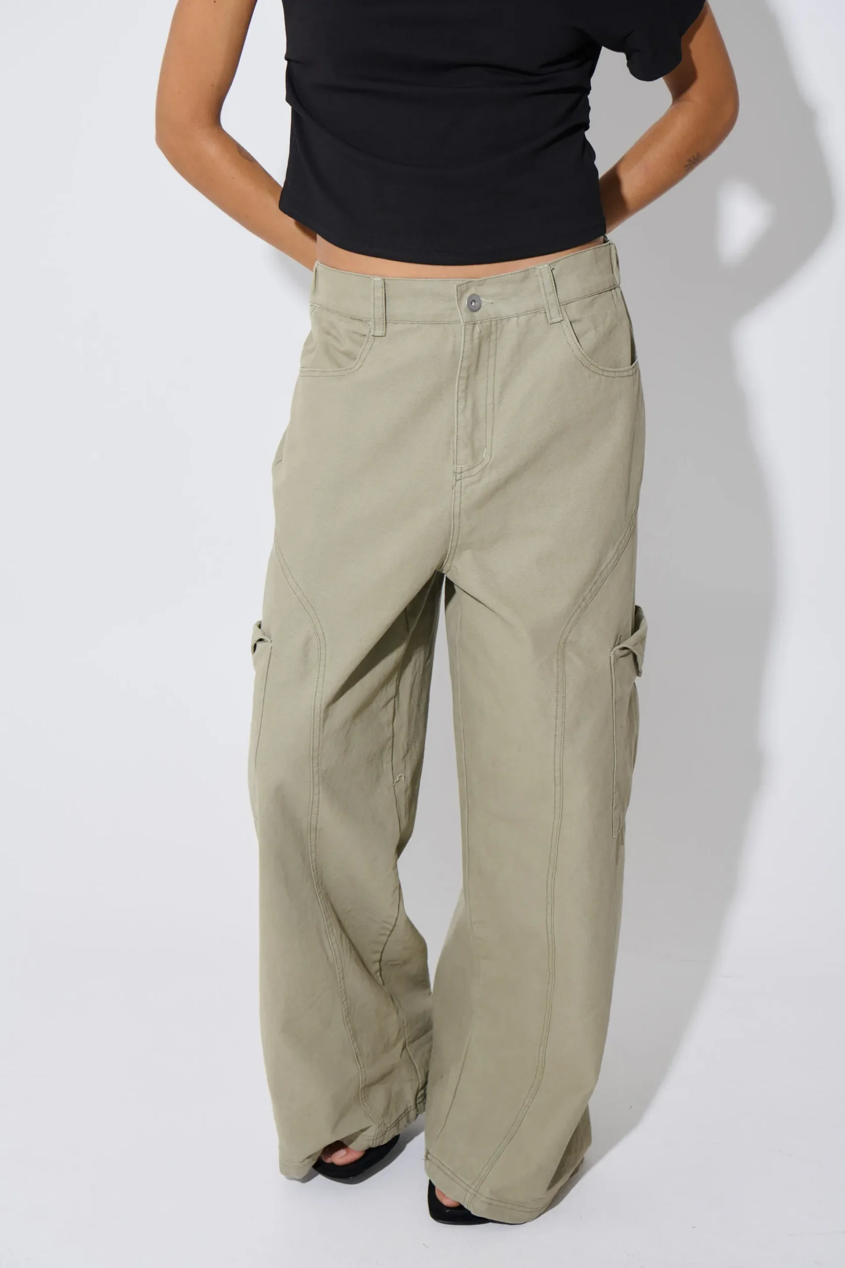 Annie Cargo Pant Khaki