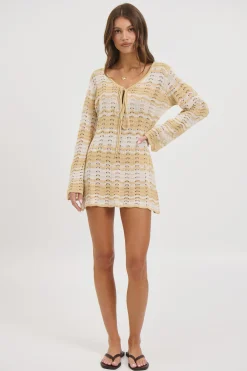Aria Mini Dress Sand