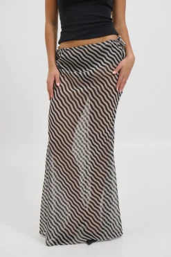 Arianne Maxi Skirt Black