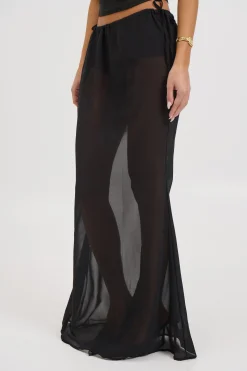 Arianne Maxi Skirt Ink