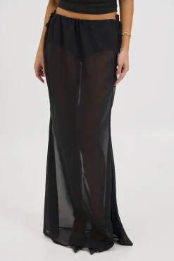 Arianne Maxi Skirt Ink