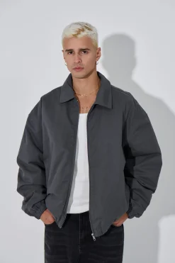 Arik Washed Bomber Stone
