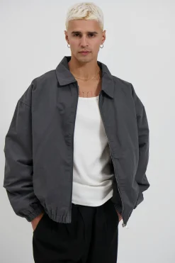 Arik Washed Bomber Stone