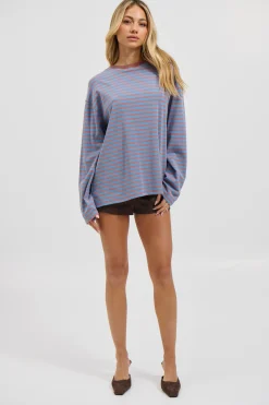 Asher Long Sleeve Chocolate