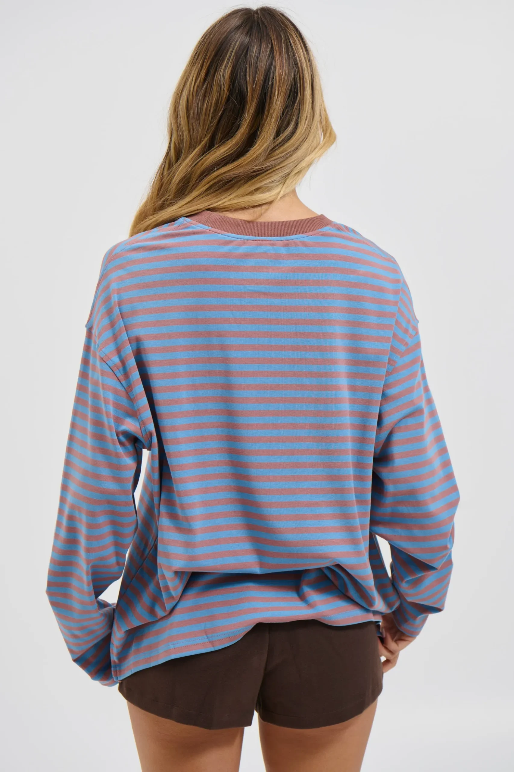 Asher Long Sleeve Chocolate