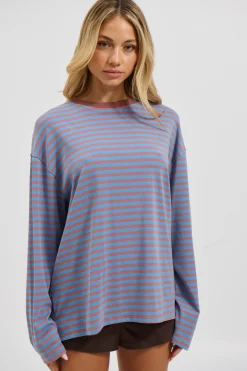 Asher Long Sleeve Chocolate