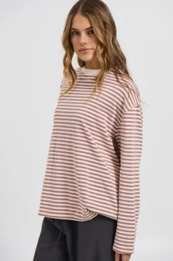 Asher Long Sleeve Dusty Rose