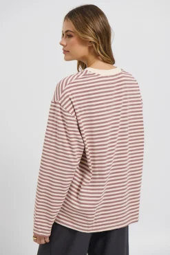 Asher Long Sleeve Dusty Rose