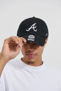 Atlanta Braces Cap Black/White
