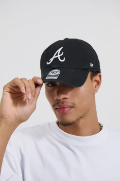 Atlanta Braces Cap Black/White