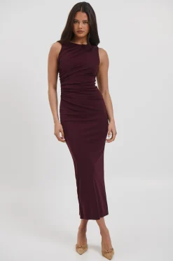 Avery Maxi Dress Plum