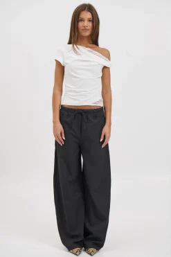 Belle Lace Top White