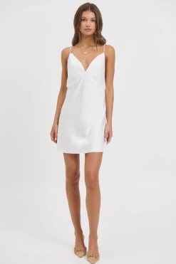 Belly Mini Dress White