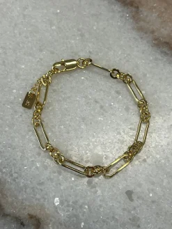 Berlin Chain Bracelet 18K Gold Plated