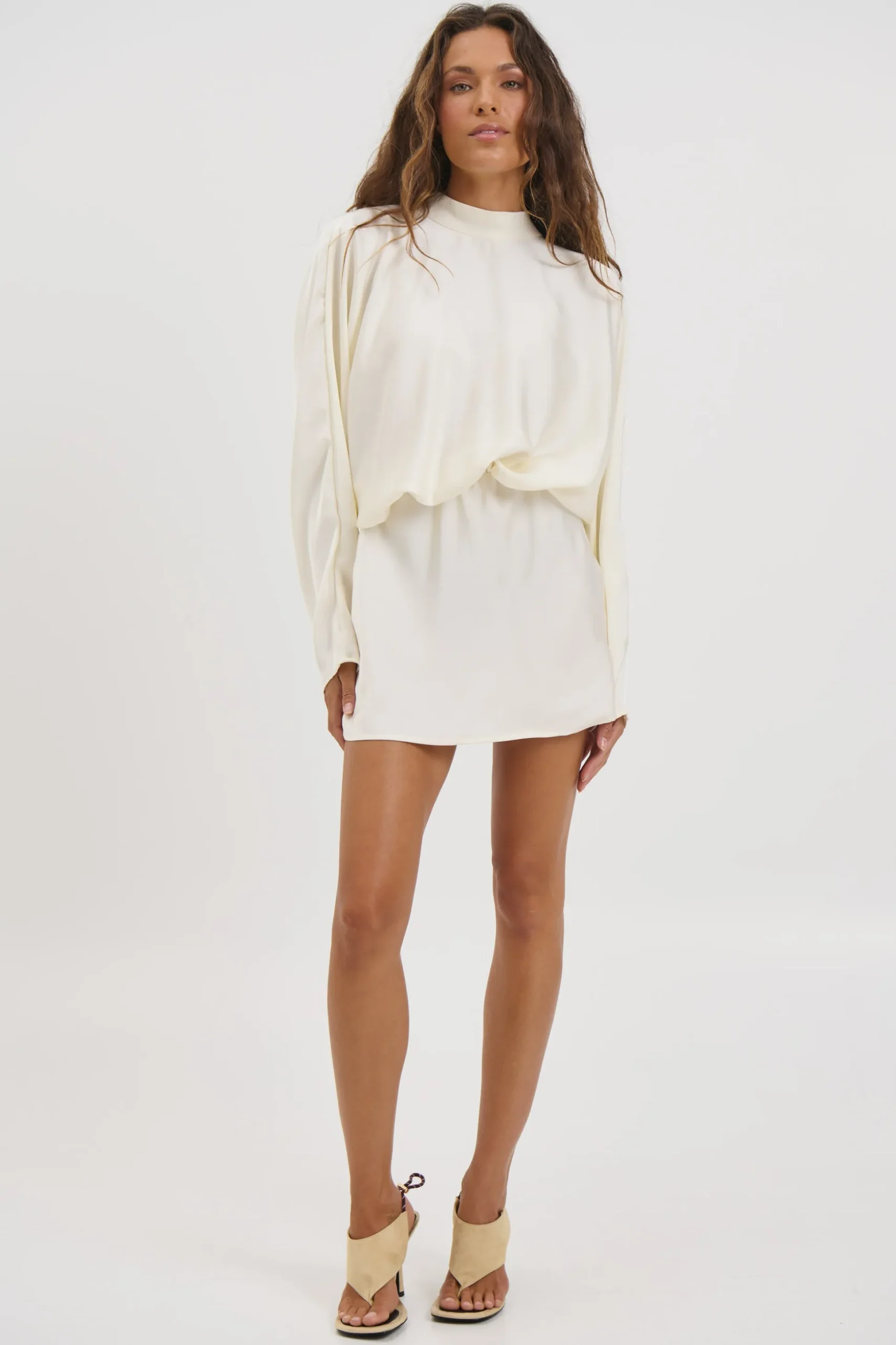 Billie Mini Dress Ivory