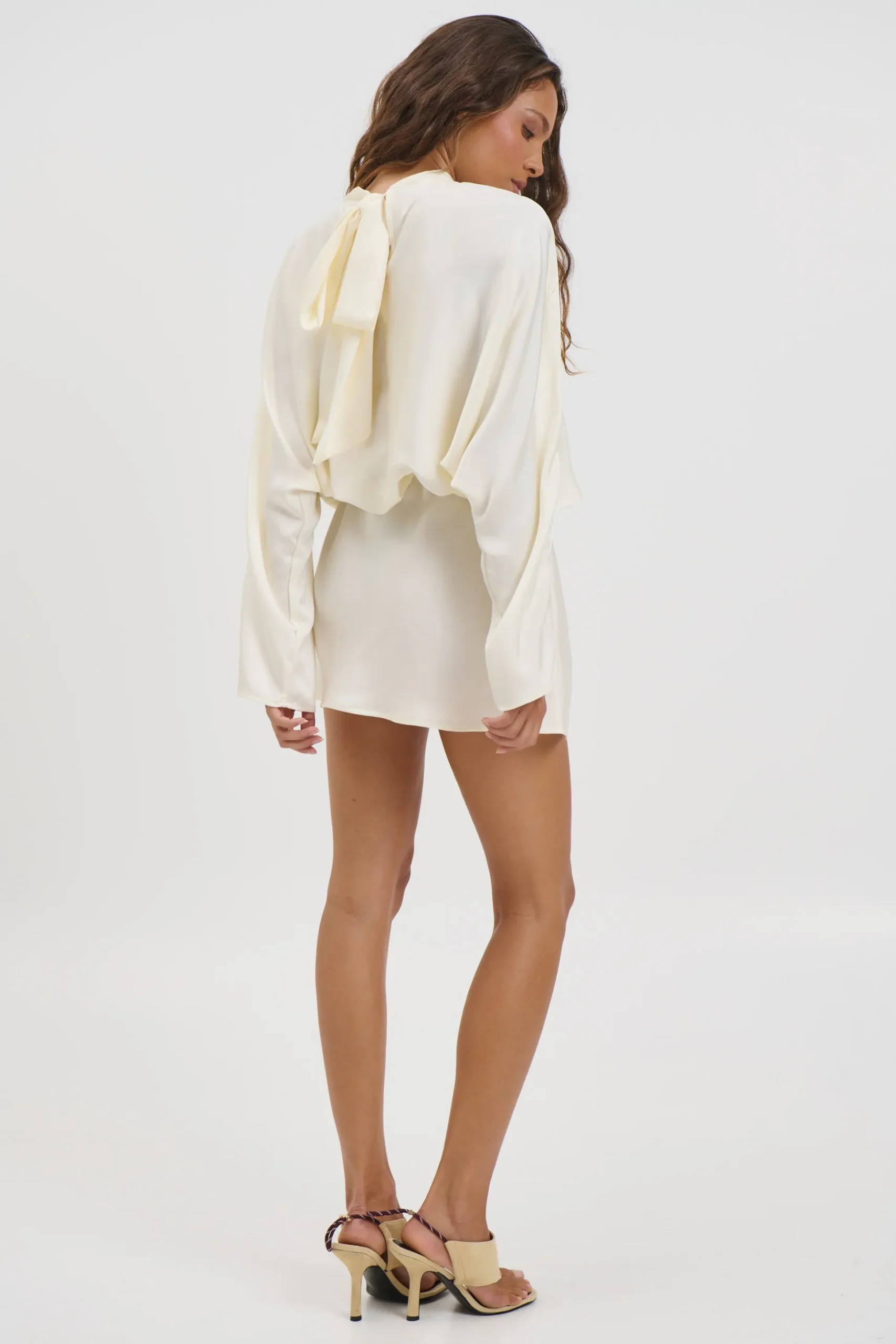 Billie Mini Dress Ivory