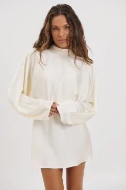 Billie Mini Dress Ivory