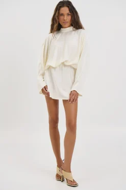 Billie Mini Dress Ivory