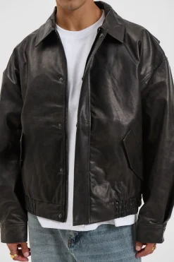 Bomber Jacket Vintage Black