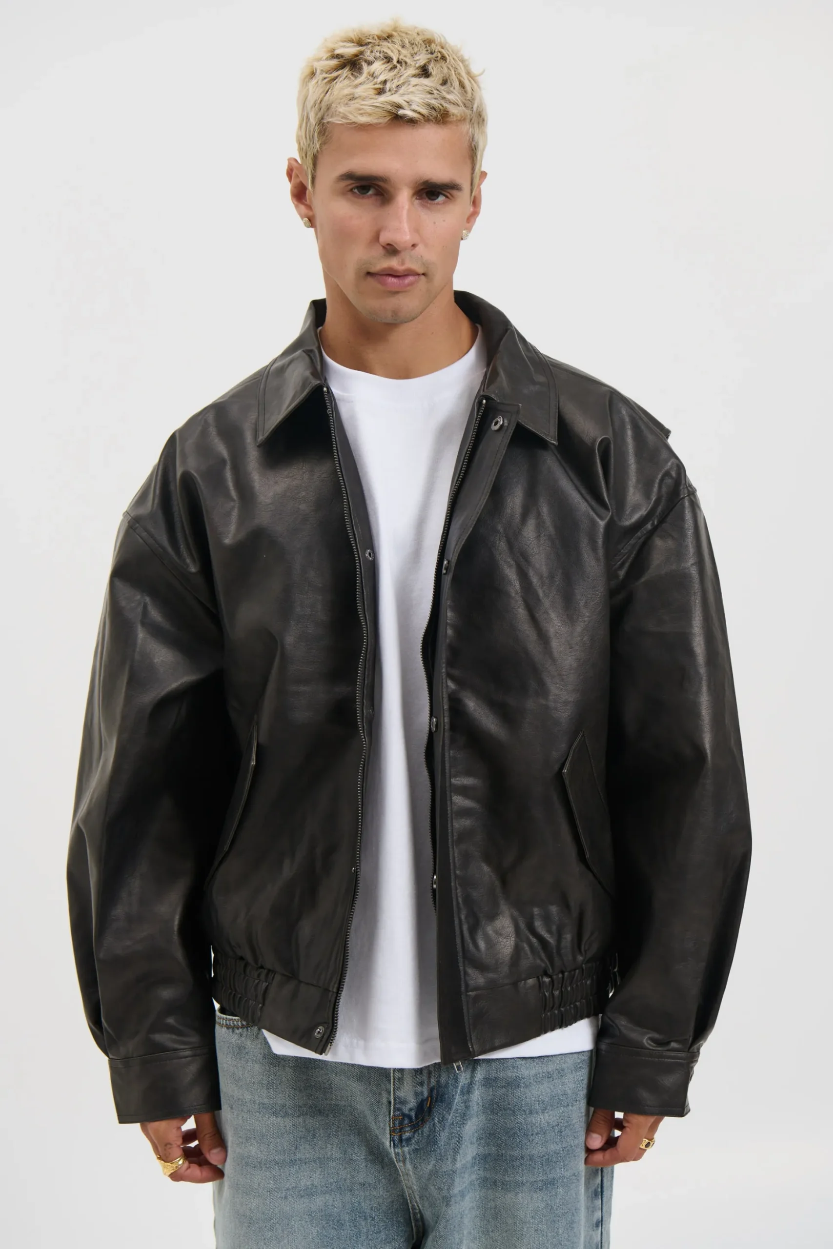 Bomber Jacket Vintage Black