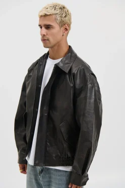 Bomber Jacket Vintage Black