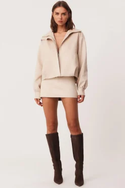 Brady Mini Skirt Chalk