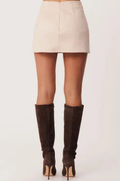 Brady Mini Skirt Chalk