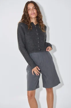 Brooks Bermuda Short Charcoal