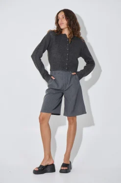 Brooks Bermuda Short Charcoal