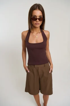 Brooks Bermuda Short Chocolate