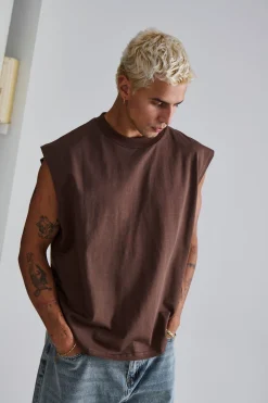 Callin Crop Tank Choc