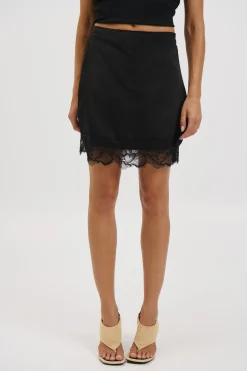 Camille Mini Skirt Black