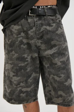 Camo Baggy Short Khaki