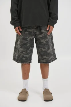 Camo Baggy Short Khaki